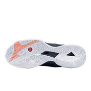 MIZUNO WAVE FANG 3 Unisex Badminton Shoes - Beacon Blue/White/Lava Orange - Gem Sports