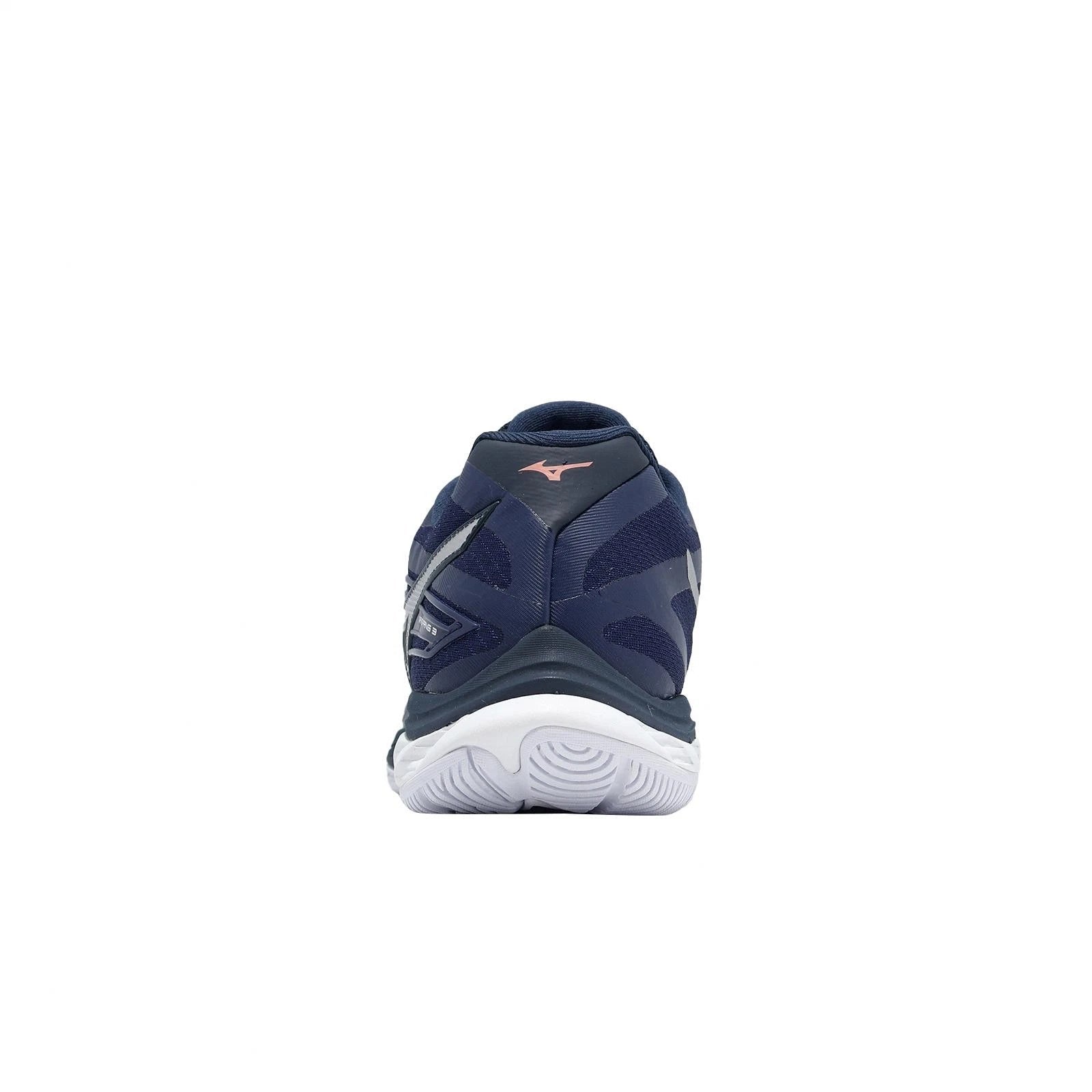 MIZUNO WAVE FANG 3 Unisex Badminton Shoes - Beacon Blue/White/Lava Orange - Gem Sports