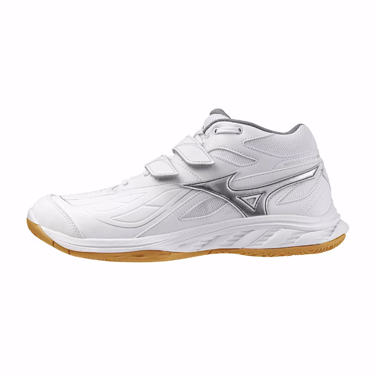 MIZUNO WAVE FANG ST UNISEX Badminton Shoes - White/Silver - Gem Sports