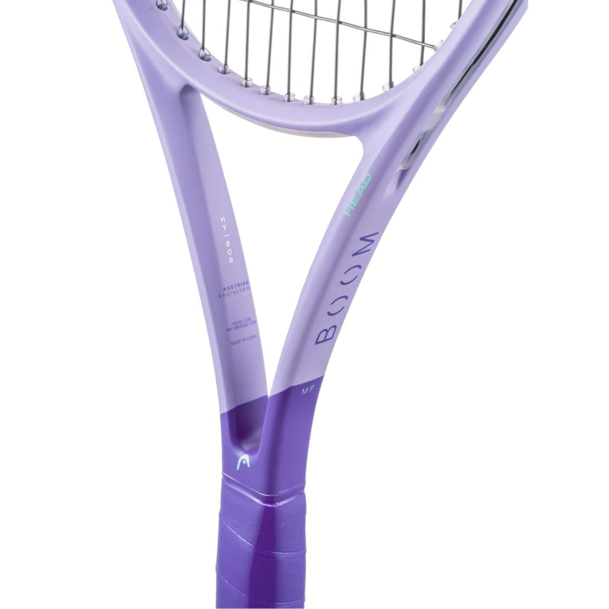 （Preorder) HEAD 2026 BOOM MP ALTERNATE (Tonal Purple) 295g Tennis Racquet - Strung & Free Grip - Gem Sports