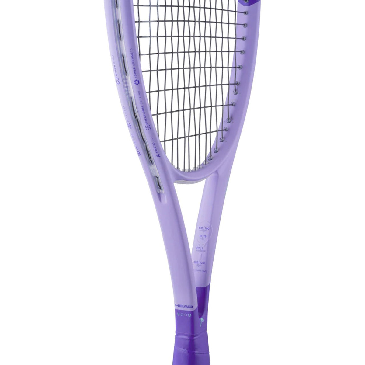 （Preorder) HEAD 2026 BOOM MP ALTERNATE (Tonal Purple) 295g Tennis Racquet - Strung & Free Grip - Gem Sports