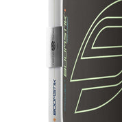 SELKIRK LABS Boomstik Elongated 16mm Raw Carbon Pickleball Paddle - Everglade - Gem Sports