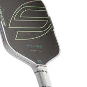 SELKIRK LABS Boomstik Elongated 16mm Raw Carbon Pickleball Paddle - Everglade - Gem Sports