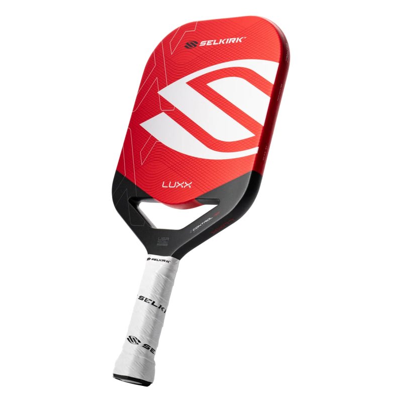 SELKIRK LUXX Control Air InfiniGrit Epic 19mm Pickleball Paddle - Red - Gem Sports