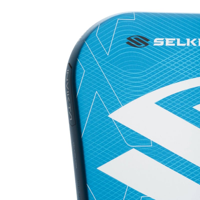 SELKIRK LUXX Control Air InfiniGrit Invikta 19mm Pickleball Paddle - Blue - Gem Sports