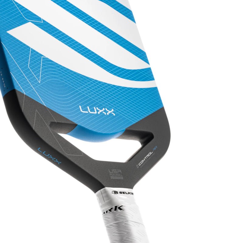 SELKIRK LUXX Control Air InfiniGrit Invikta 19mm Pickleball Paddle - Blue - Gem Sports