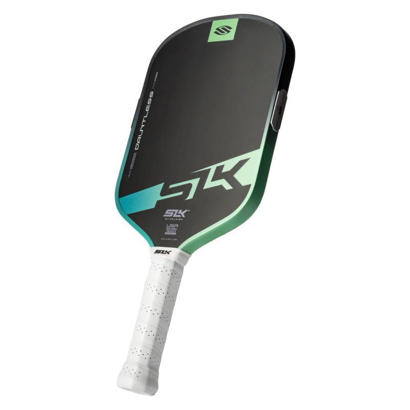 SLK by SELKIRK Dauntless Elongated 16mm Pickleball Paddle - Green - Gem Sports