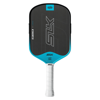 SLK by SELKIRK Geo Elongated 14mm Pickleball Paddle - Blue - Gem Sports