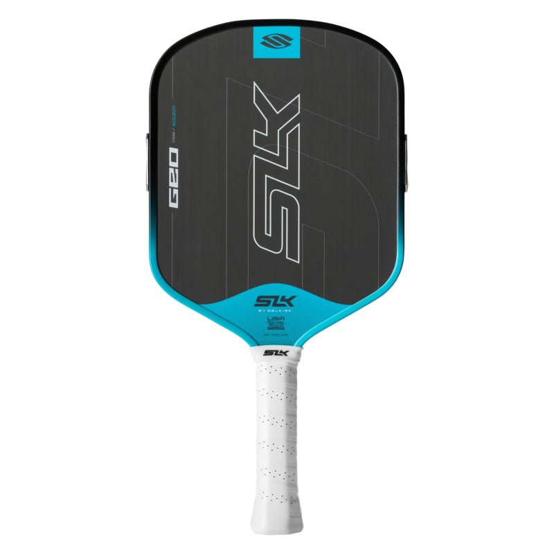 SLK by SELKIRK Geo Widebody 14mm Pickleball Paddle - Blue - Gem Sports