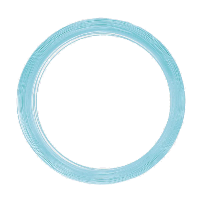 VICTOR VBS-68 Light Blue 200m badminton string reel — string detail