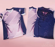 VICTOR 2025 CAPSULE Collection MEN'S Tournament Sleeveless Top T - 50008CPS IB - Pink/Navy - Gem Sports