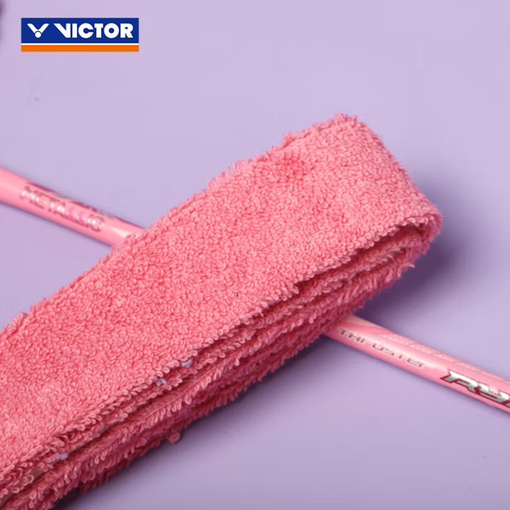 VICTOR 2025 CAPSULE Collection Thick Towel Grip (1 Wrap) GR337CPS I - Pink - Gem Sports