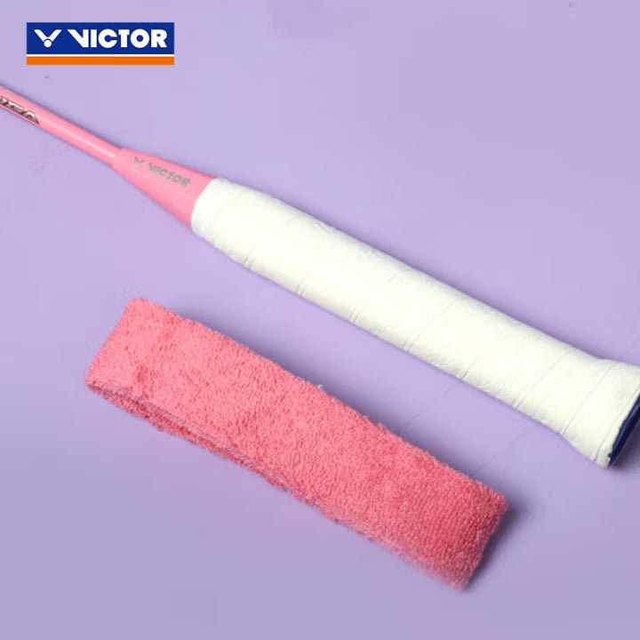 VICTOR 2025 CAPSULE Collection Thick Towel Grip (1 Wrap) GR337CPS I - Pink - Gem Sports