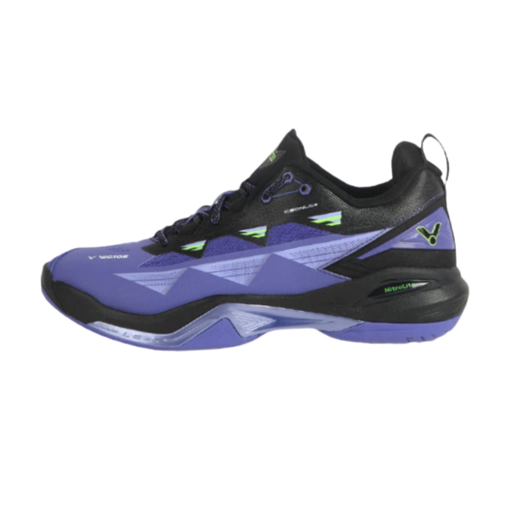 VICTOR 2025 NEW C90 NitroLite JC UNISEX Badminton Shoes - Purple/Black - Gem Sports