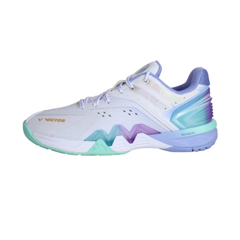 VICTOR 2025 NEW P8500NitroLite AT UNISEX Badminton Shoes - White - Gem Sports