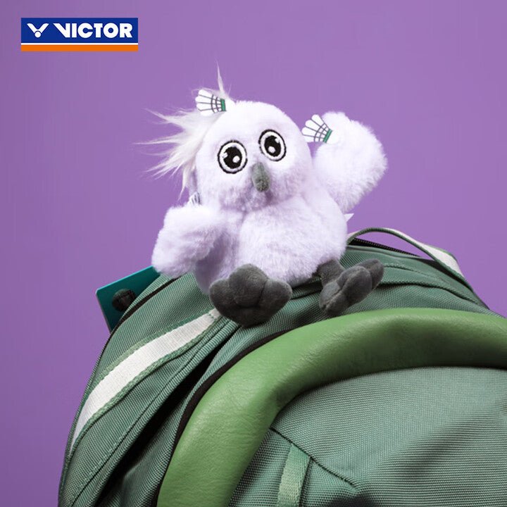 VICTOR 2025 Sudirman Cup Finals Stuffed Toy PGSC2522 A - White - Gem Sports