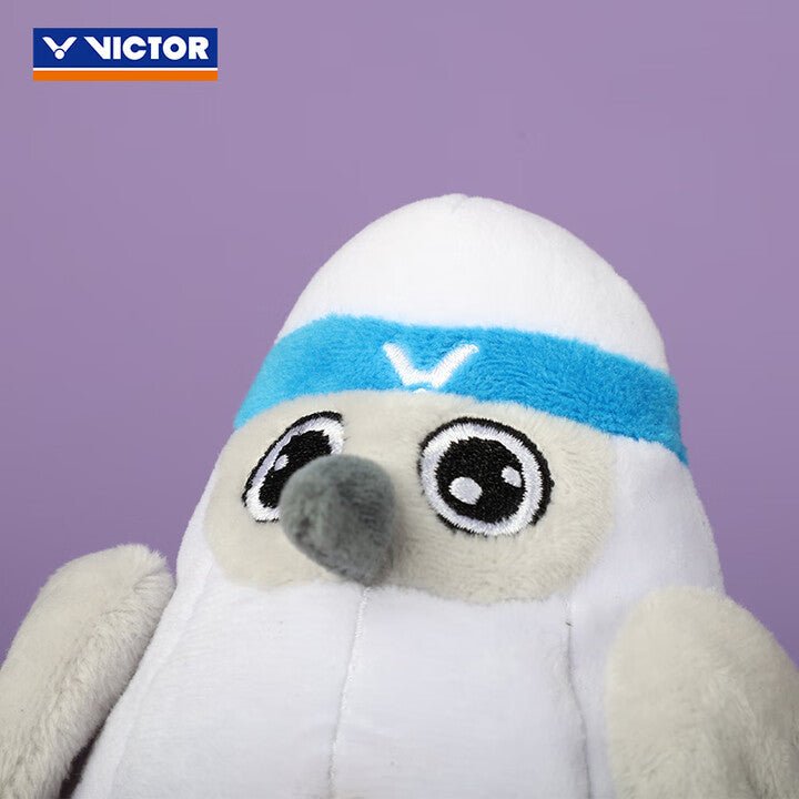 VICTOR 2025 Sudirman Cup Finals Stuffed Toy PGSC2523 A - White/Blue - Gem Sports