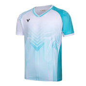 VICTOR 2025 Tournament Series Unisex T-Shirt - T - 55060 - M Aqua - Gem Sports