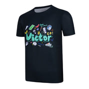 VICTOR 2025 TRAINING Series Unisex T-Shirt T - 50032 C (Black) - Gem Sports