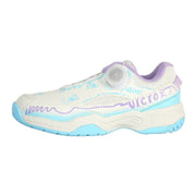 VICTOR A170IIJR - LM JUNIOR Badminton Shoes - Ivory White/ Bonnie Blue - Gem Sports