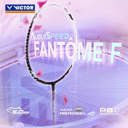 VICTOR Auraspeed Fantôme F 4U/G5 Badminton Racquet – Unstrung & Free Grip | 2025 NEW - Gem Sports