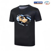 Victor Australian Badminton Open Souvenir Sports Shirt T-ABO2601 C - Black - Gem Sports