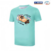 Victor Australian Badminton Open Souvenir Sports Shirt T-ABO2601 R - Aqua - Gem Sports