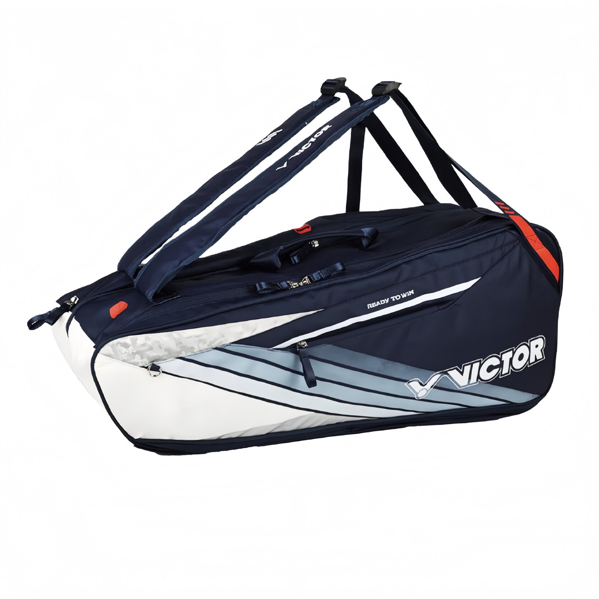 VICTOR BR5260 BA Racquet Bag (6 Pcs) - Navy | VIBRANT Series – Gem