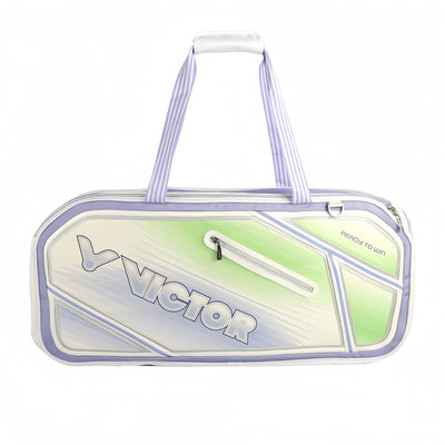 VICTOR Badminton Racquet Bag (6 Pcs) BR9616 AJ - White/Purple - Gem Sports