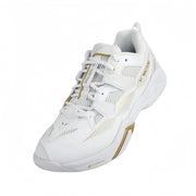 VICTOR C60-AX UNISEX Badminton Shoes - White/Rich Gold - Gem Sports