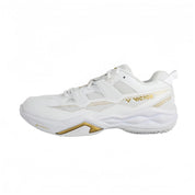 VICTOR C60-AX UNISEX Badminton Shoes - White/Rich Gold - Gem Sports