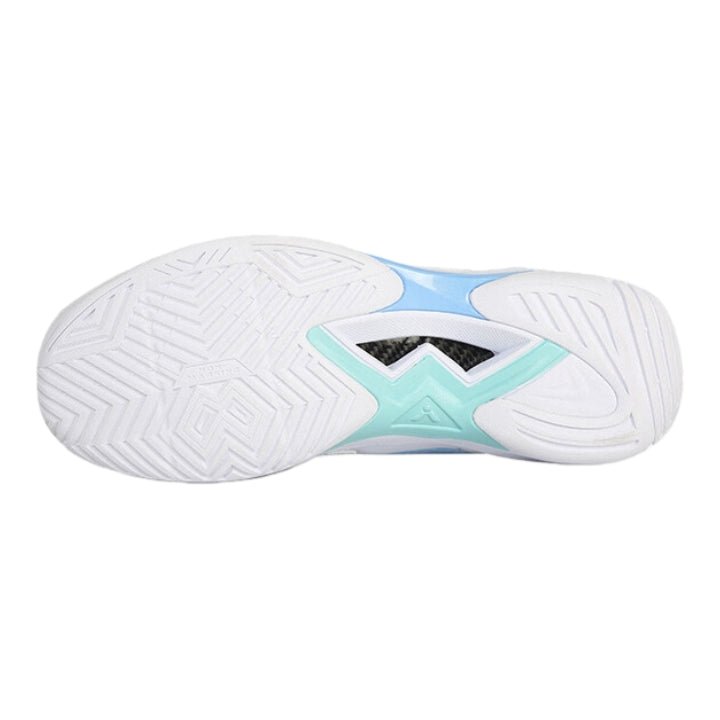 VICTOR C90HP - AM UNISEX Badminton Shoes - White/Corydalis Blue - Gem Sports