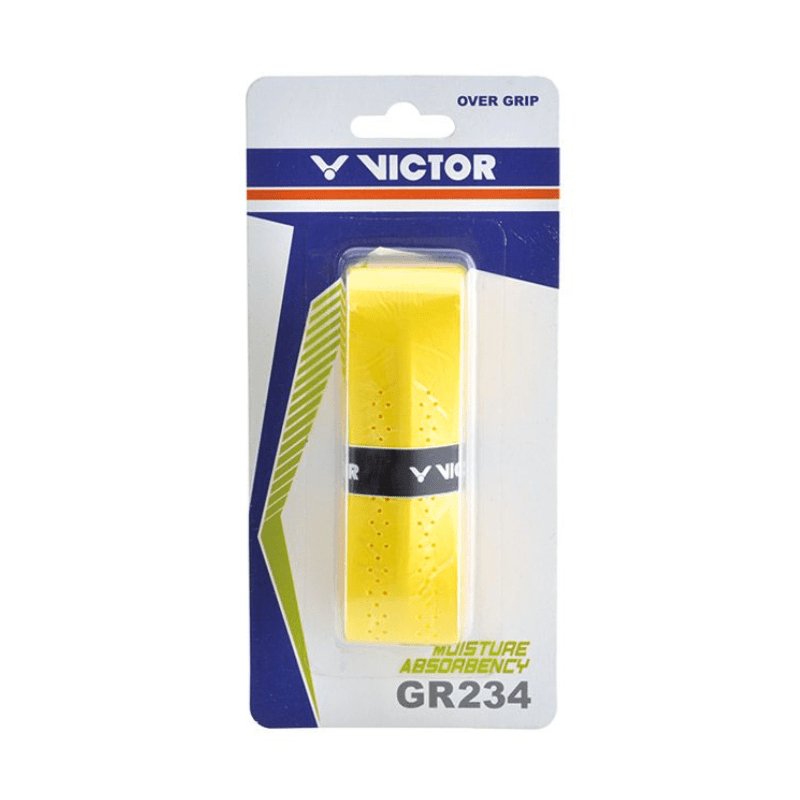 VICTOR GR234 Badminton Overgrip (1 Wrap) Multiple Colors - Gem Sports