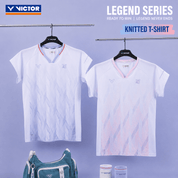 VICTOR | Huang Ya Qiong Collection 2.0 Knitted T-shirt T-601HYQ I - Pastel Pink - Gem Sports