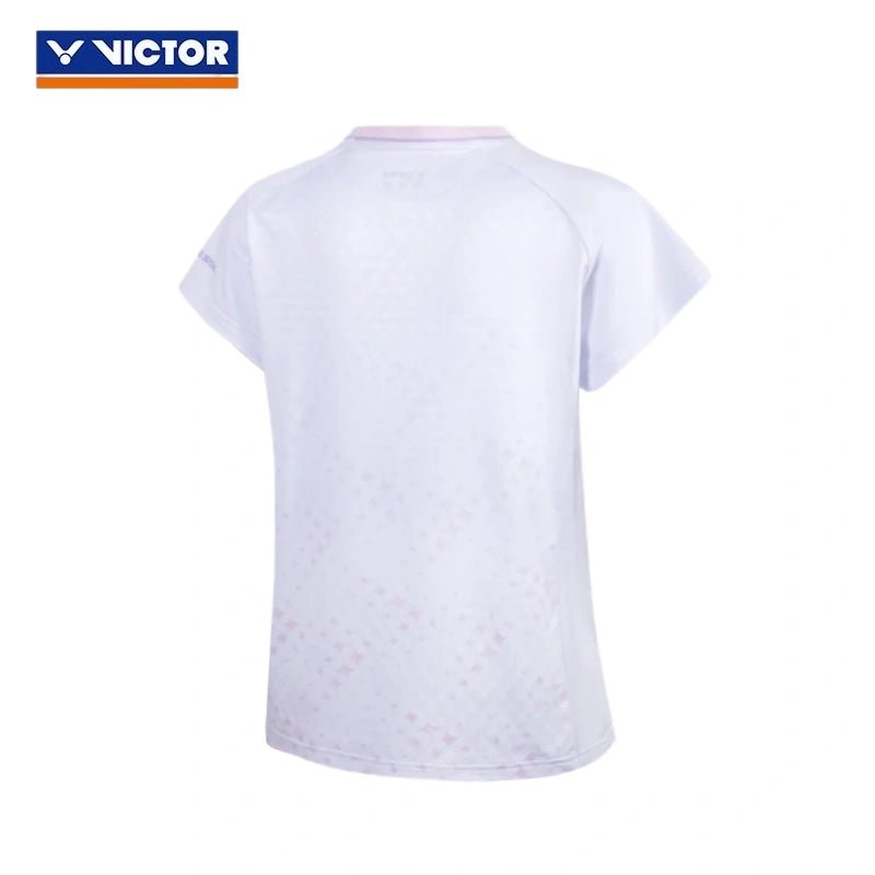 VICTOR | Huang Ya Qiong Collection 2.0 Knitted T-shirt T-601HYQ I - Pastel Pink - Gem Sports