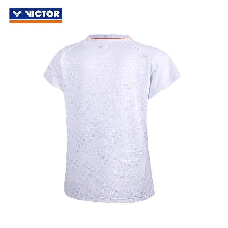 VICTOR | Huang Ya Qiong Collection 2.0 Knitted T-shirt T-601HYQ M - Dawn Blue - Gem Sports