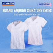 VICTOR | Huang Ya Qiong Collection 2.0 Knitted T-shirt T-601HYQ M - Dawn Blue - Gem Sports