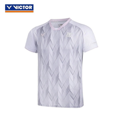 VICTOR | Huang Ya Qiong Collection 2.0 Knitted T-shirt T-603HYQ A - Bright White - Gem Sports