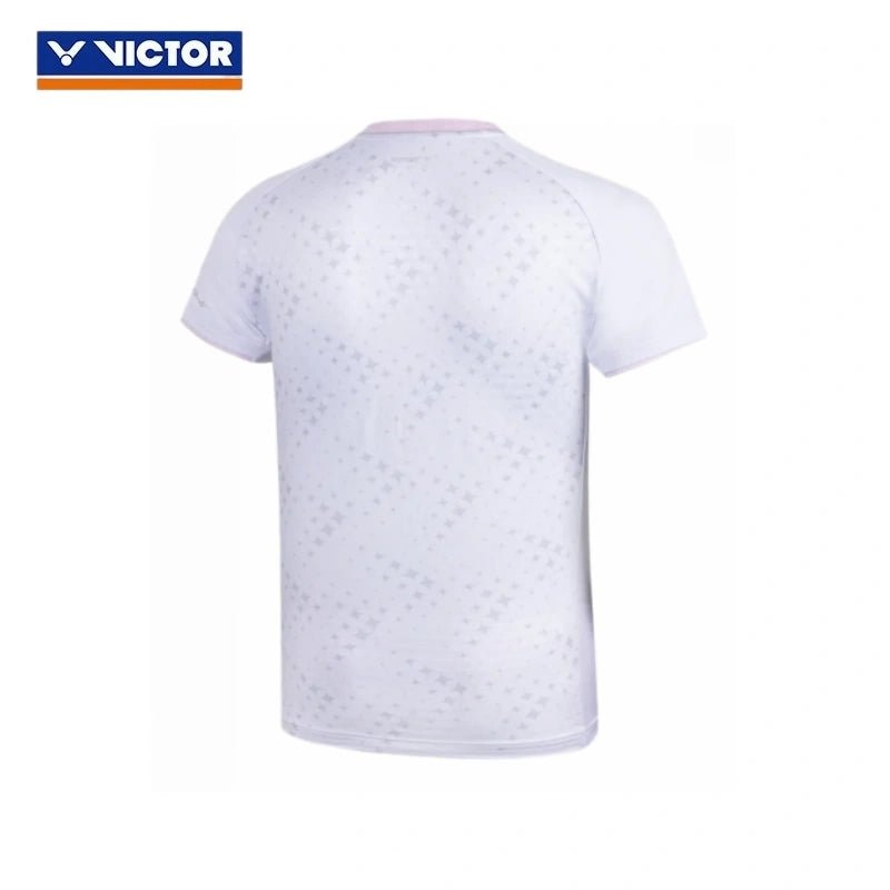 VICTOR | Huang Ya Qiong Collection 2.0 Knitted T-shirt T-603HYQ A - Bright White - Gem Sports