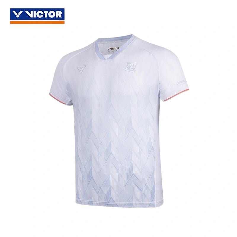 VICTOR | Huang Ya Qiong Collection 2.0 Knitted T-shirt T-603HYQ M - Dawn Blue - Gem Sports