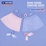 VICTOR | Huang Ya Qiong Collection 2.0 Woven Skirt K-602HYQ I - Pastel Pink - Gem Sports