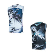VICTOR Jonatan Christie Limited Unisex Knitted Sleeveless Top T - 60007 C - Black - Gem Sports