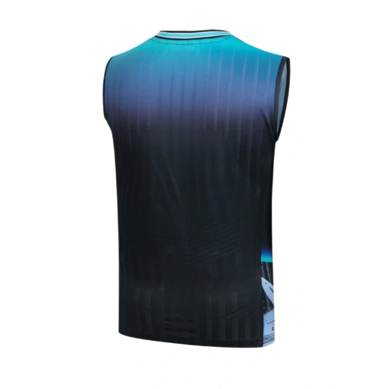 VICTOR Jonatan Christie Limited Unisex Knitted Sleeveless Top T - 60007 C - Black - Gem Sports