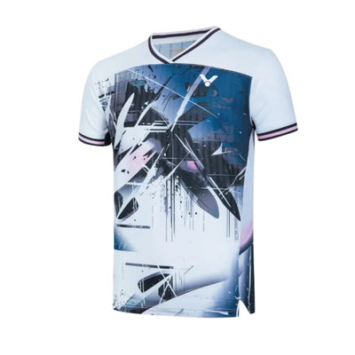 VICTOR Jonatan Christie Limited Unisex Knitted T-shirt T - 60006 A - Bright White - Gem Sports