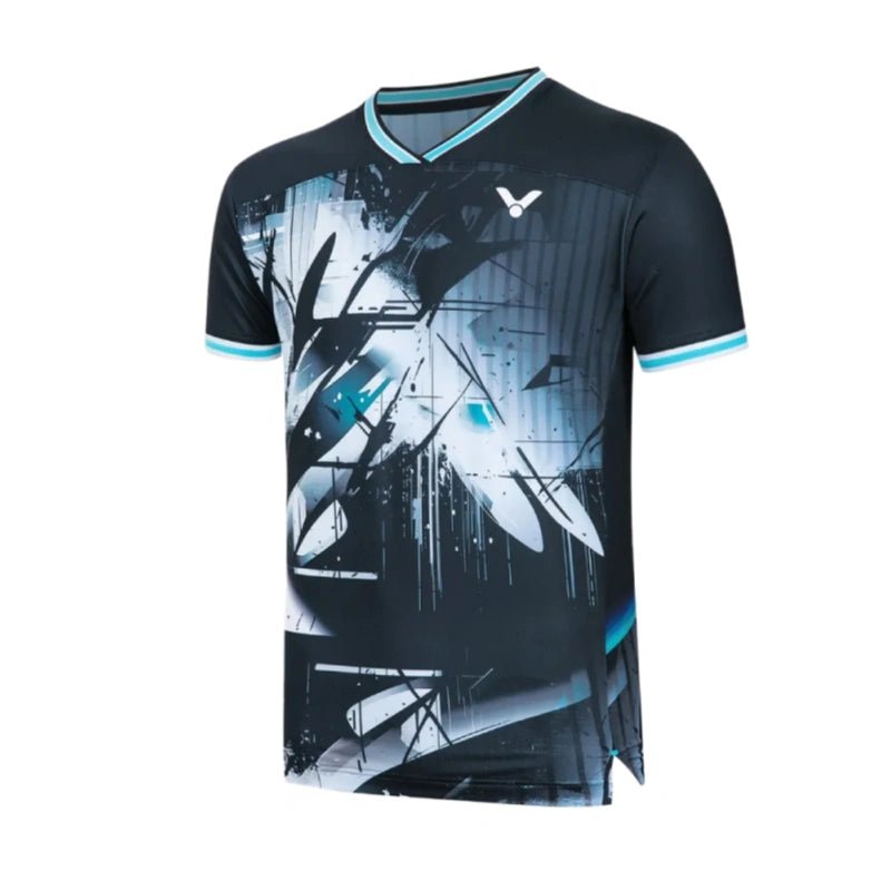 VICTOR Jonatan Christie Limited Unisex Knitted T-shirt T - 60006 C - Black - Gem Sports