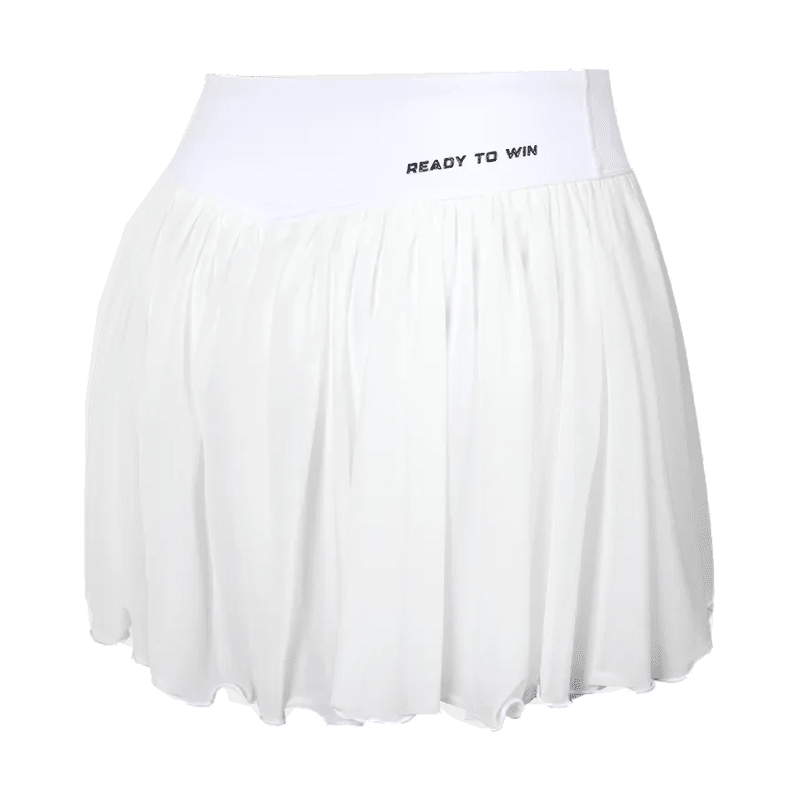 VICTOR K-66301 Women’s Badminton Skirt – White (A) - Gem Sports