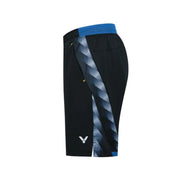 VICTOR LZJ Limited Unisex Knitted Shorts R - 60201 C - Black - Gem Sports