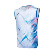 VICTOR LZJ Limited Unisex Knitted Sleeveless Top T - 60005 M - Solitude - Gem Sports