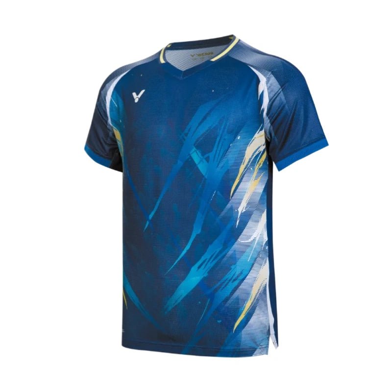 VICTOR LZJ Limited Unisex Knitted T-Shirt T - 60004 B - Royal Blue - Gem Sports