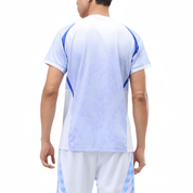 VICTOR LZJ Limited Unisex Knitted T-Shirt T - 60004 M - Solitude - Gem Sports